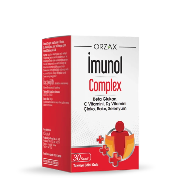 İmunol Complex – Bağışıklık Destekleyici Gıda Takviyesi