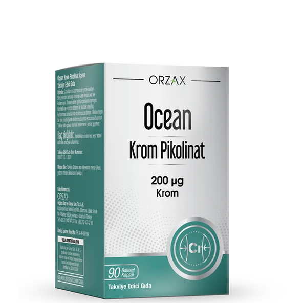 Ocean Krom Pikolinat 90 Bitkisel Kapsül