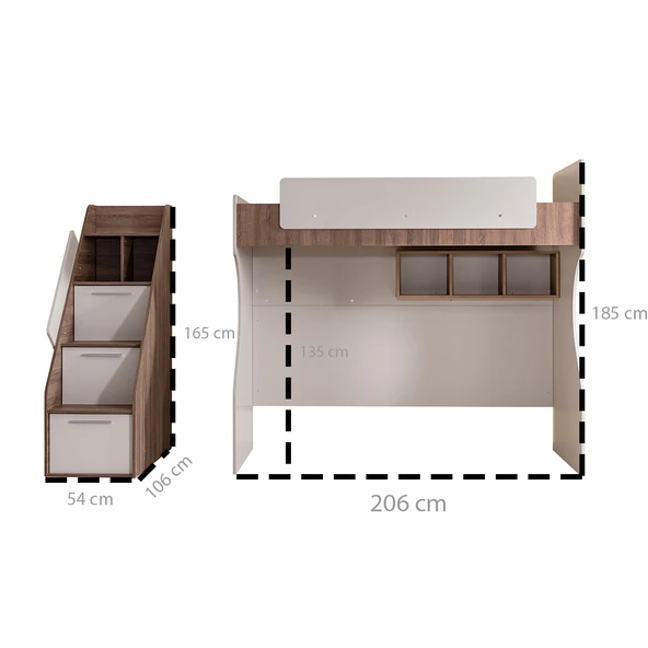 Ranza, Milano Çift Kişilik Çalışma Masalı Modern Ranza - Resim 4