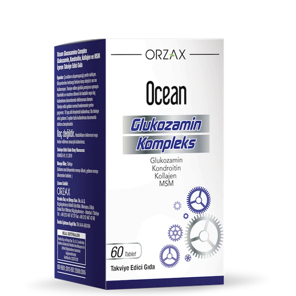 Ocean Glukozamin Kompleks 60 Tablet