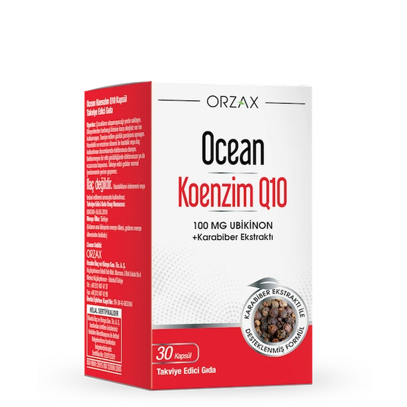 Ocean Koenzim Q10 Enerji Desteği