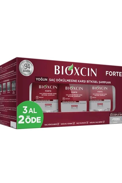 Forte Şampuan 300 ml | Yoğun Saç Dökülmesi Karşıtı | 3 Al 2 Öde