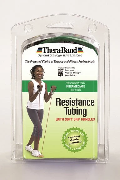 Thera-Band Bodytrainer Tubing 1,4 M With Flexible Handles - Mavi