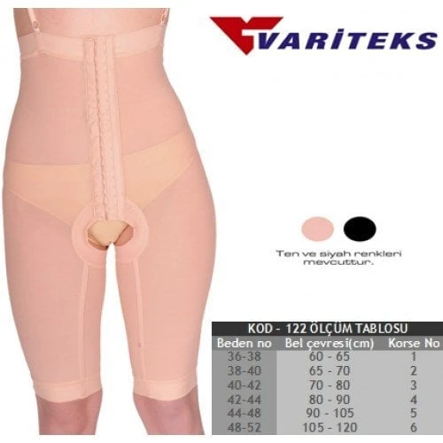 Liposuction Korsesi Bel Ölçüsü 65-75 Cm.