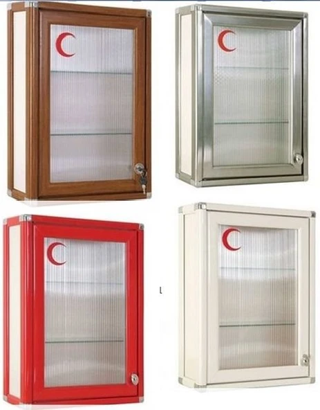 Tıbbi Malzeme Dolabı Gri ürün görseli