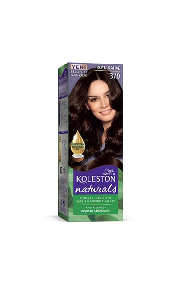 Naturals Saç Boyası Koyu Kahve 3/0