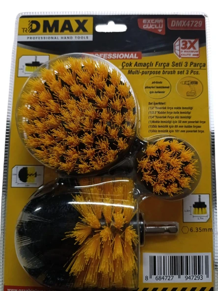 DMX4729 COK AMACLI FIRCA SETİ 3 PARCA - 2