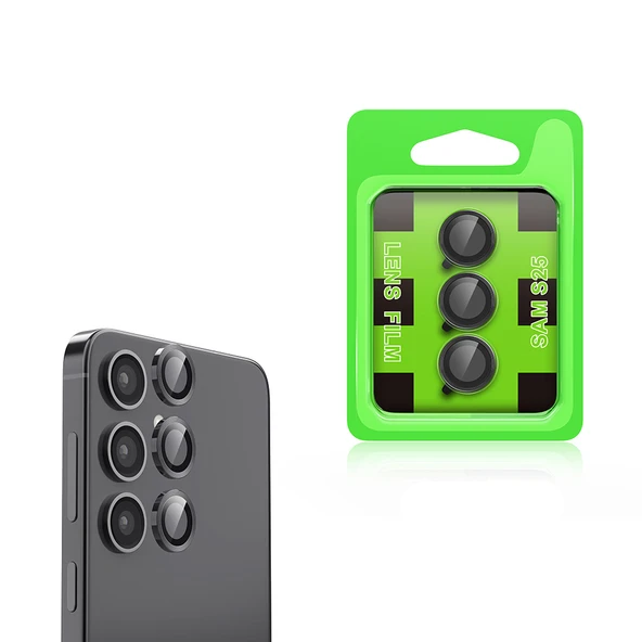 Samsung Galaxy S25 Kamera Lens Koruyucu Cam HD ZRCL-07 ürün görseli 1