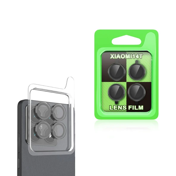 Xiaomi 14T Kamera Lens Koruyucu Cam HD ZRCL-07 ürün görseli 1