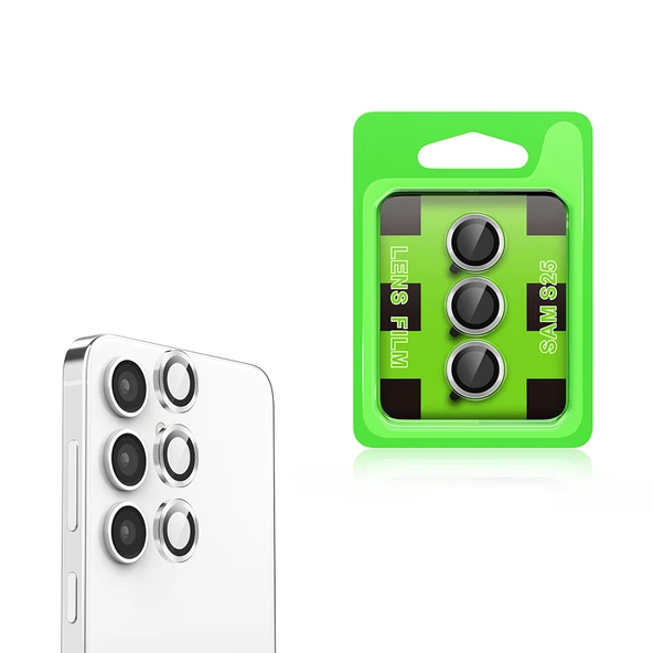 Samsung Galaxy S25 Kamera Lens Koruyucu Cam HD ZRCL-07 ürün görseli 1