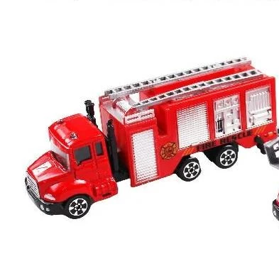 Oyuncak Metal Model İtfaiye Kamyonları 3 lü Metal Set - 6