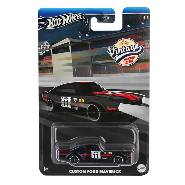 HRT81 Hot Wheels Vintage Temalı Arabalar - 4