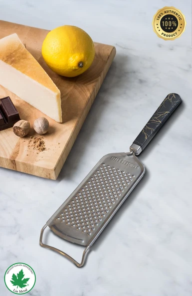 Mermer Desenli Plastik Kulplu EL RENDESİ Paslanmaz Çelik - Resim 2