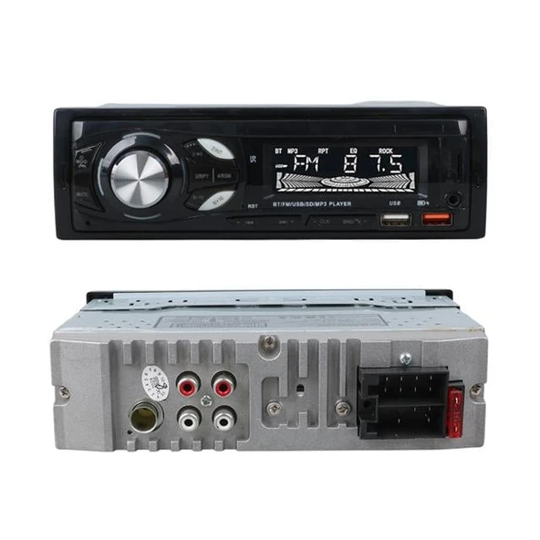 Carstar CS-107 Çift USB/SD/FM/AUX/Bluetooth Kumandalı Oto Teyp 4X60 Watt - 8