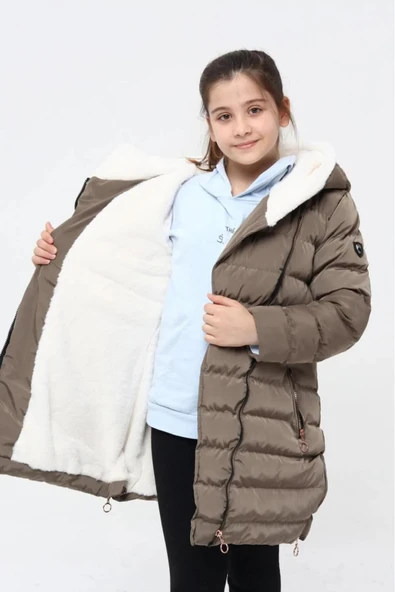 Kız Çocuk Kaban 51219H - 4