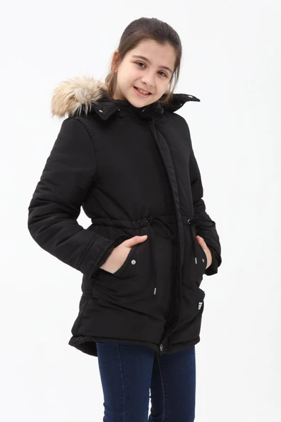 Kız Çocuk Kaban 51256 - 3