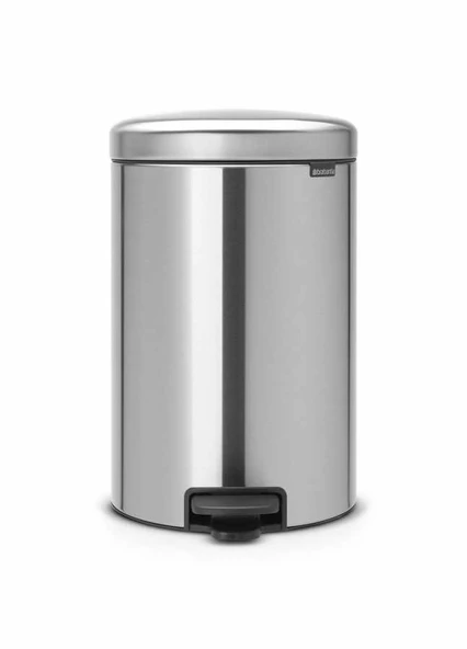 Brabantia Newicon Matt Steel Pedallı Çöp Kutusu 20 Litre - 1