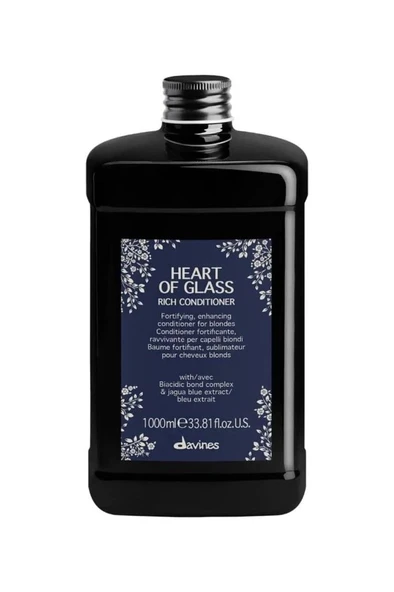 Davines Heart Of Glass Rich Sarı Saçlar Için Saç Kremi 1000 ml