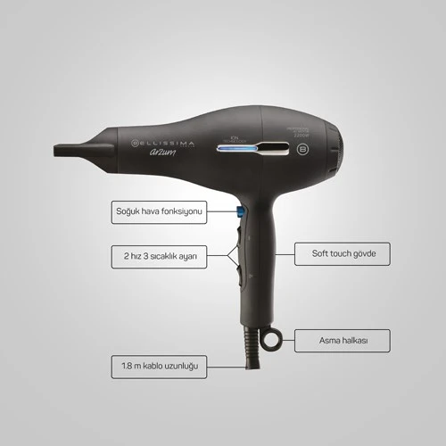 Arzum AR5003 Profesyonel 2200 W İyonlu Saç Kurutma Makinesi - 5
