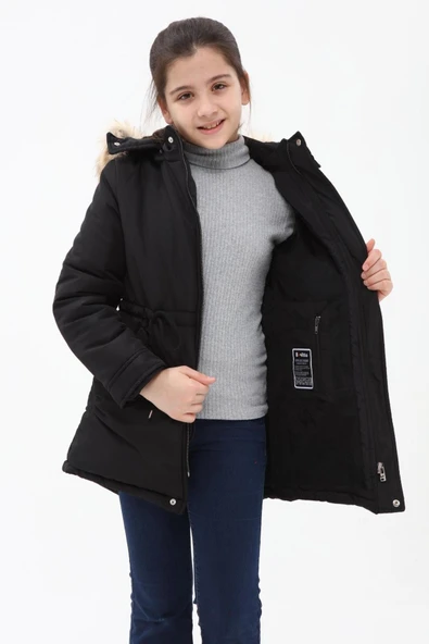 Kız Çocuk Kaban 51256 - 6