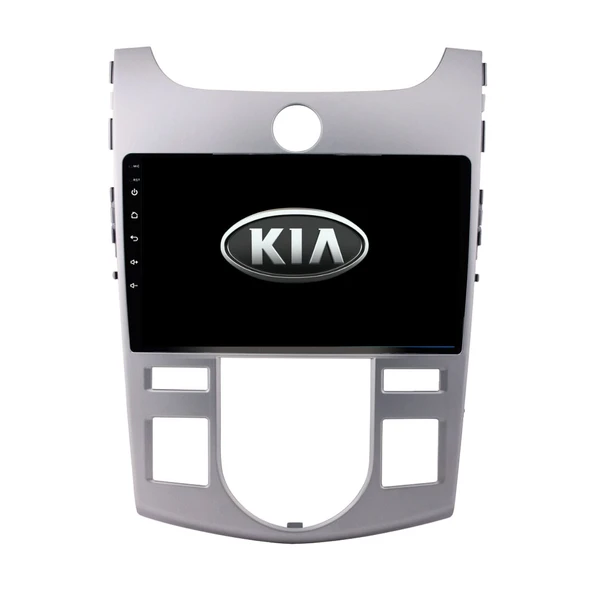 Kia Cerato - Araç Multimedya Ekran - 4GB 64GB - Dijital - Silver - 2008 - 2012 - 9 Inch - MYWAY - RED