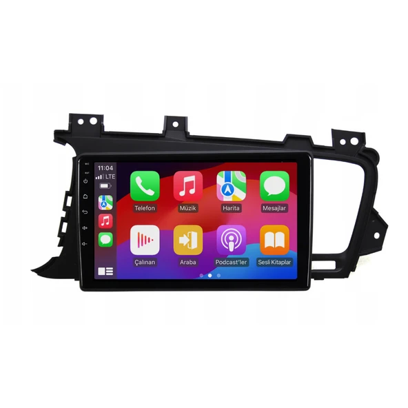Kia K5 - Optima - Araç Multimedya Ekran - 4GB 64GB - S - Black - 2012 - 2013 - 9 Inch - MYWAY - RED - 3