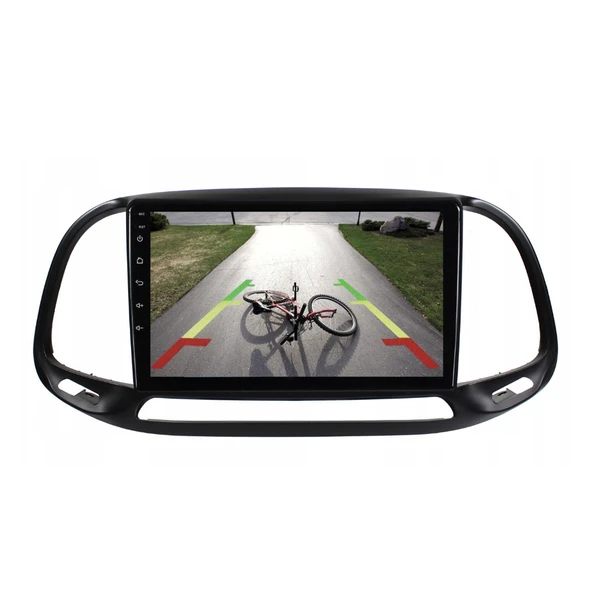 Fiat Doblo - Araç Multimedya Ekran - 4GB 64GB - S - Black - 2015 - 2021 - 9 Inch - MYWAY - RED - Resim 4