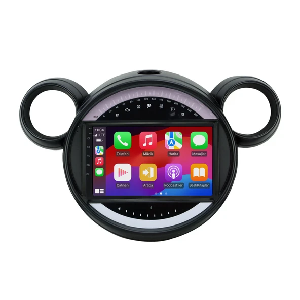 Mini Cooper - Araç Multimedya Ekran - 4GB 64GB - S - Black - 2011 - 2015 - 9 Inch - MYWAY - RED - 3