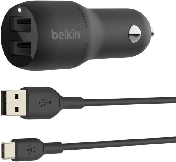 Belkin CCA004BTBK 30 W Type-C Hızlı Araç Şarj Aleti Teşhir - 2
