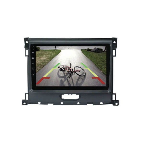 Ford Ranger - Araç Multimedya Ekran - 4GB 64GB - S - Black - 2015 - 2020 - 9 Inch - MYWAY - RED - Resim 3