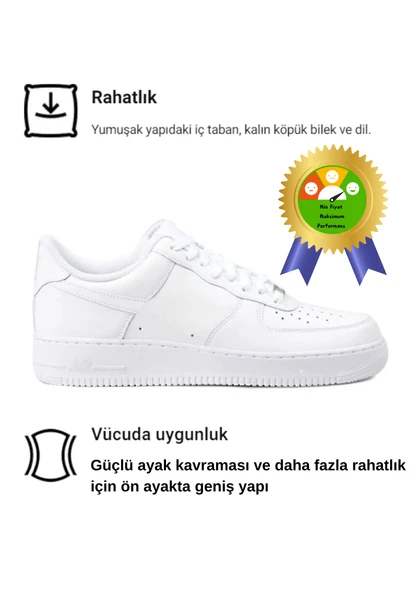 Old Seasoned Süper Rahat 4 Mevsim Unisex Günlük Yürüyüş Spor Ayakkabı Sneaker - 8