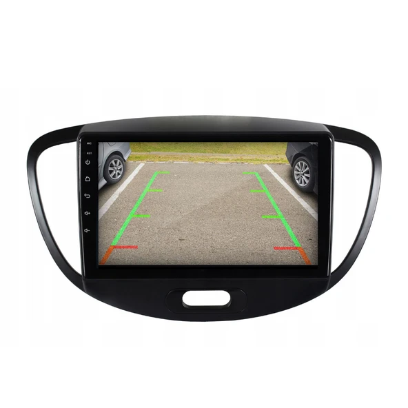 Hyundai i10 - Araç Multimedya Ekran - 4GB 64GB - S - Black - 2008 - 2012 - 9 Inch - MYWAY - RED - 4