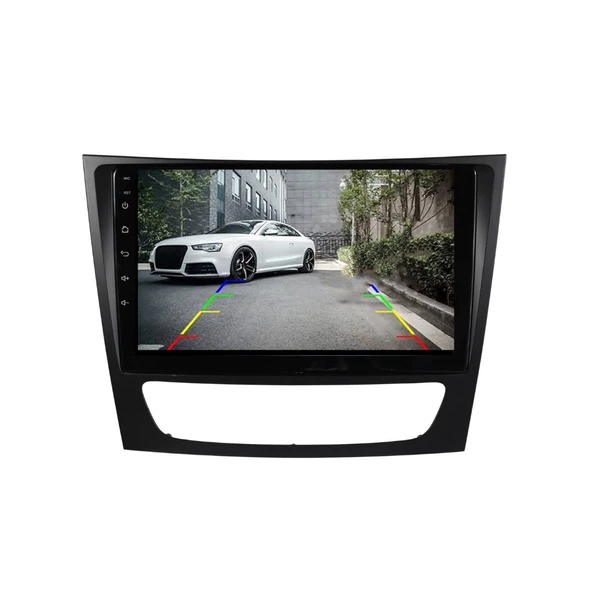 Mercedes E E Class W211 - Araç Multimedya Ekran - 4GB 64GB - S - Black - 2002 - 2009 - 9 Inch - MYWAY - RED - Resim 4