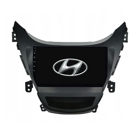 Hyundai Elantra - Araç Multimedya Ekran - 4GB 64GB - S - Black - 2011 - 2013 - 9 Inch - MYWAY - RED ürün görseli 1