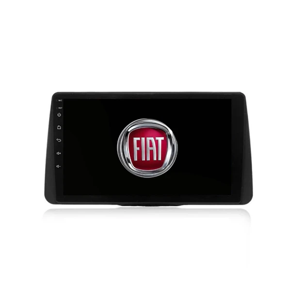 Fiat Egea - Araç Multimedya Ekran - 4GB 64GB - CROSS - Black - 2020 - 2021 - 9 Inch - MYWAY - RED