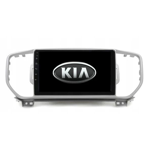 Kia Sportage - Araç Multimedya Ekran - 4GB 64GB - S - Silver - 2016 - 2018 - 9 Inch - MYWAY - RED