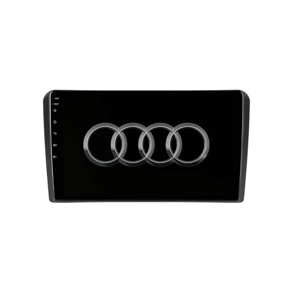 Audi A3 Ser. - Araç Multimedya Ekran - 4GB 64GB - S - Black - 2005 - 2013 - 9 Inch - MYWAY - RED