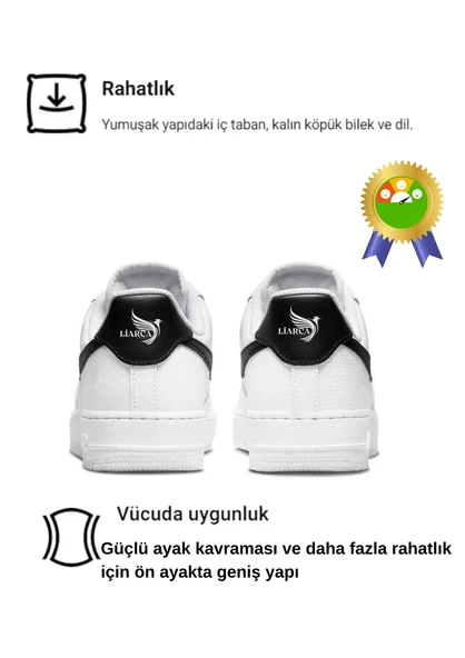 Old Seasoned Süper Rahat 4 Mevsim Unisex Günlük Yürüyüş Spor Ayakkabı Sneaker - 3