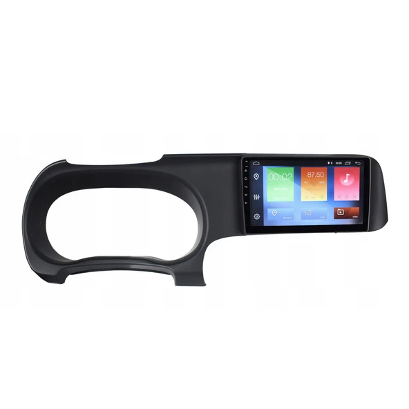 Hyundai i10 - Araç Multimedya Ekran - 4GB 64GB - NEW - Black - 2020 - 2023 - 9 Inch - MYWAY - RED - Resim 3