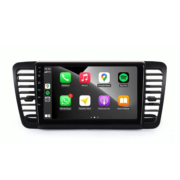 Subaru Outback / Legacy - Araç Multimedya Ekran - 4GB 64GB - S - Black - 2003 - 2009 - 9 Inch - MYWAY - RED - Resim 3