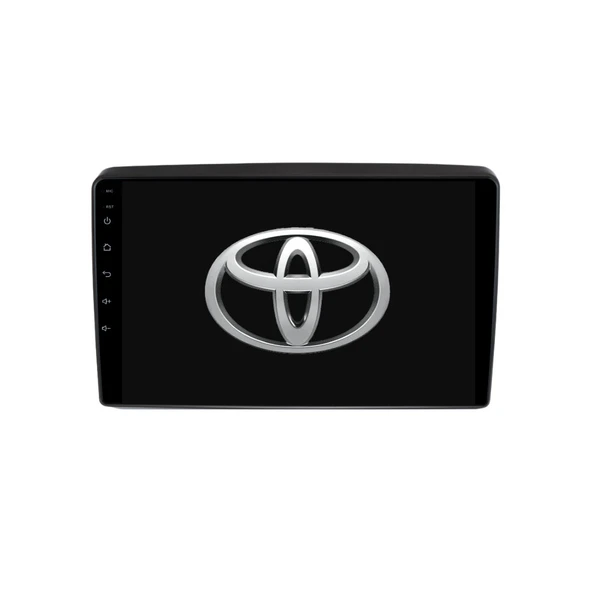 Toyota Yaris - Araç Multimedya Ekran - 4GB 64GB - S - Black - 1999 - 2006 - 9 Inch - MYWAY - RED