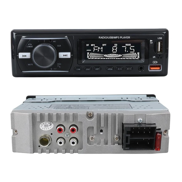Ayt Carstar CS-920 Çift Usb Sd Hafıza Kartı Fm Radyo Aux Bluetooth Araç Teyibi Kumandalı Oto Teyp 4X60 Watt Dijital - 7