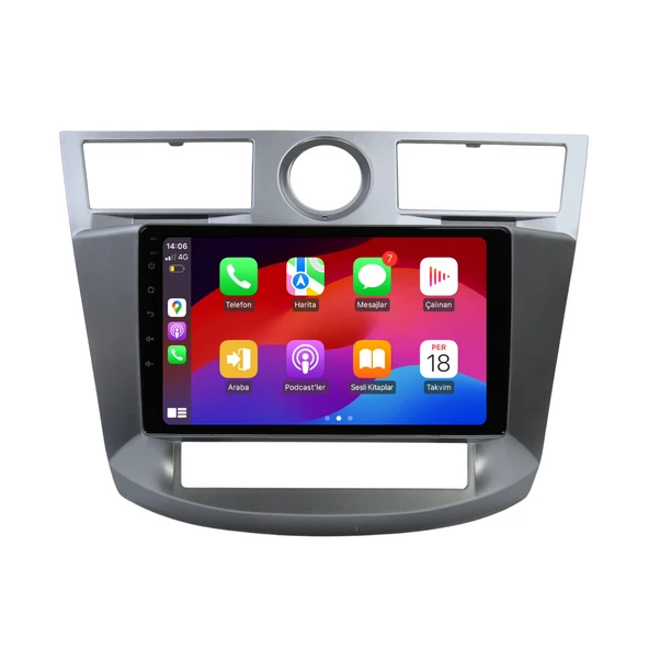 Chrysler Sebring - Araç Multimedya Ekran - 4GB 64GB - S - Silver - 2007 - 2010 - 9 Inch - MYWAY - 2