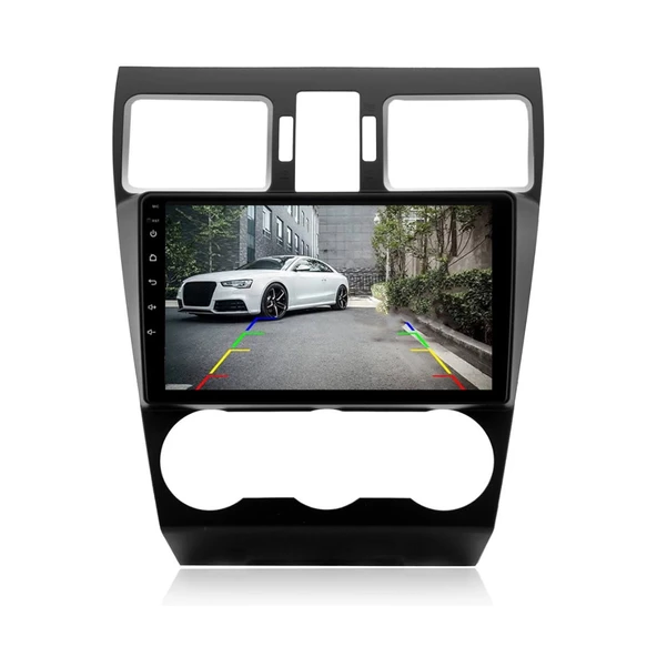 Subaru Forester - Araç Multimedya Ekran - 4GB 64GB - S - Black - 2012 - 2015 - 9 Inch - MYWAY - RED - Resim 3