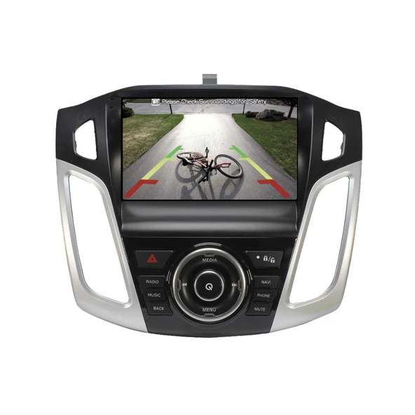 Ford Focus 3 - 4 - Araç Multimedya Ekran - 4GB 64GB - Tuşlu - Black - 2011 - 2019 - 9 Inch - MYWAY - Resim 3