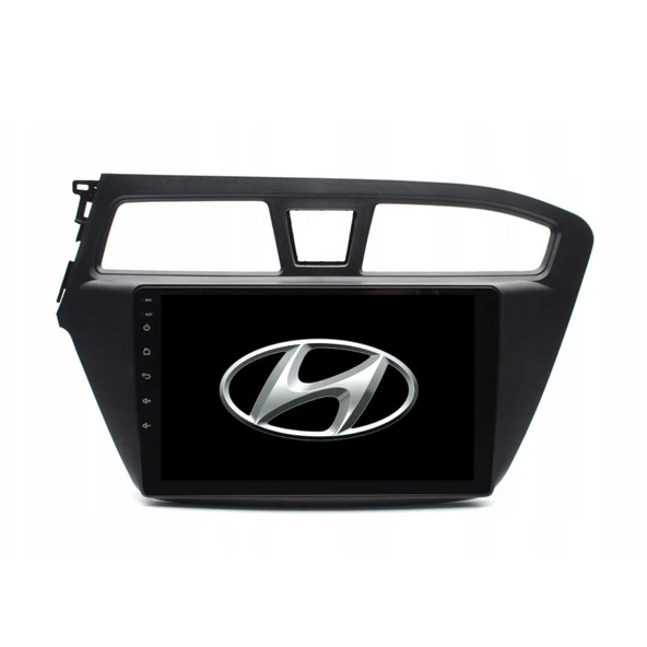 Hyundai i20 - Araç Multimedya Ekran - 4GB 64GB - S - Black - 2014 - 2018 - 9 Inch - MYWAY ürün görseli 1