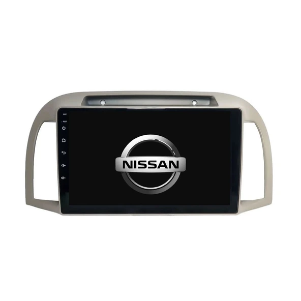 Nissan MİCRA - Araç Multimedya Ekran - 4GB 64GB - S - Bej - 2002 - 2010 - 9 Inch - MYWAY