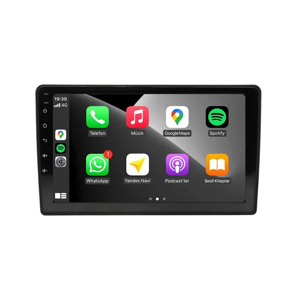 Mitsubishi L200 - Araç Multimedya Ekran - 4GB 64GB - NEW - Black - 2020 - 2023 - 9 Inch - MYWAY - Resim 2