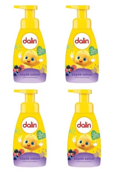 Dalin Orman Meyvesi Kokulu Köpük Sabun 4 x 200 ml