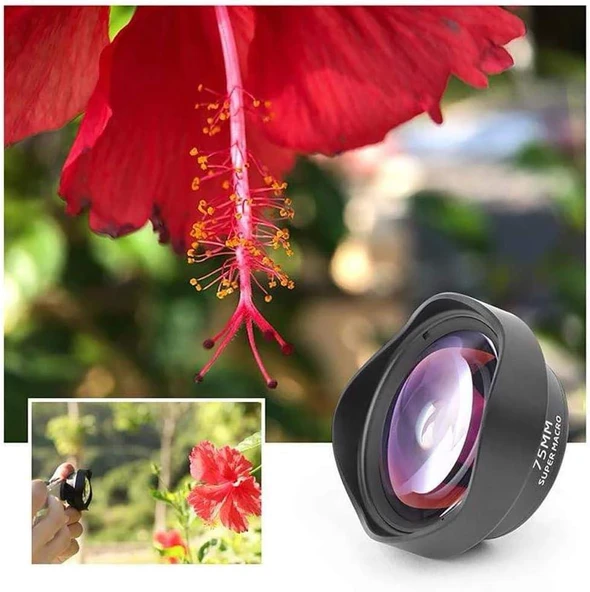 Ulanzi 75mm Makro Profesyonel Telefon Lensi Teşhir - 5